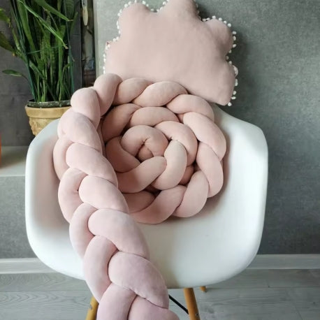 Ensemble Pare-Choc Tressé de Luxe