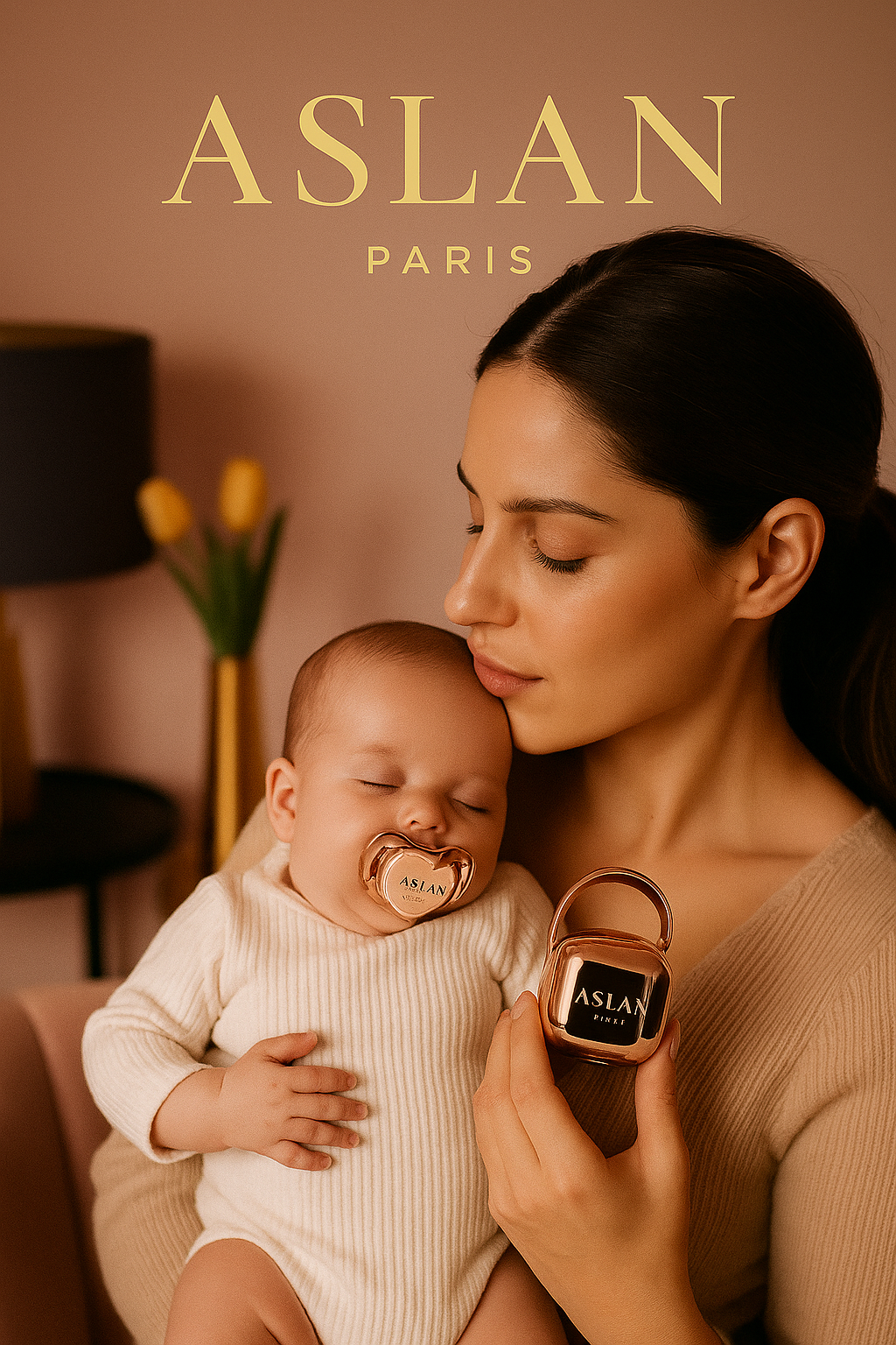 Sucette Personnalisée Aslan Paris